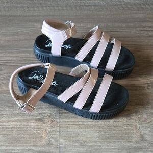 Jellypop Blush Strappy Sandals